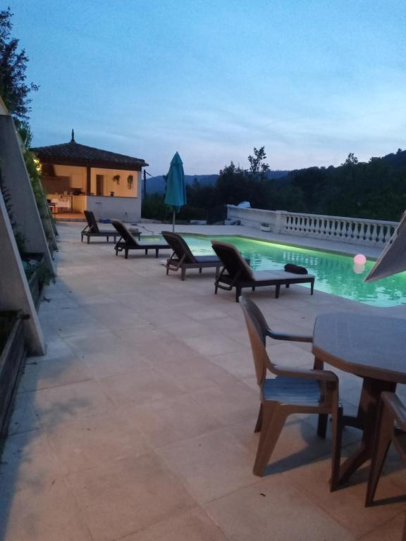 150 euros la nuit pour 6 couchages avec pool housse et piscine privée 2 nuits min