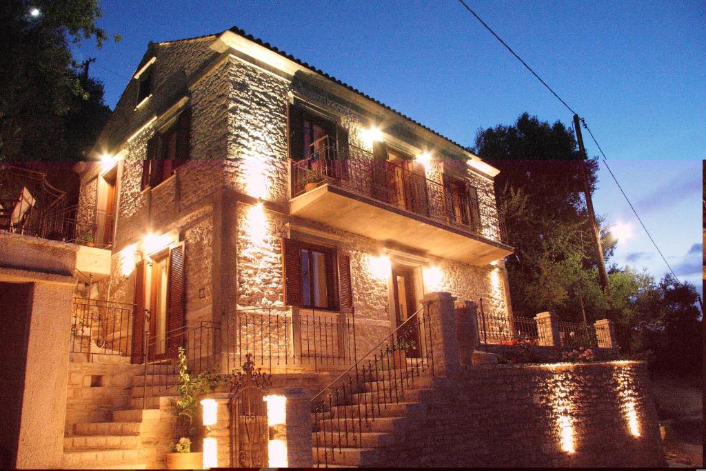 Budova, kde se vila nachází
