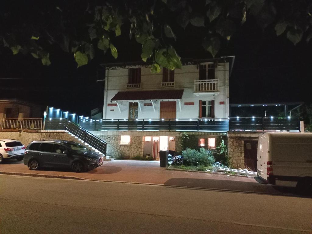 Budova, kde se bed and breakfast nachází