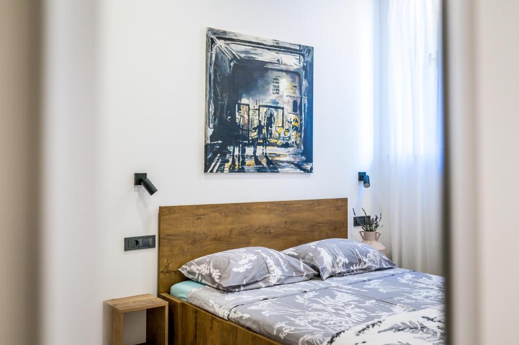 Posteľ alebo postele v izbe v ubytovaní House Poletti