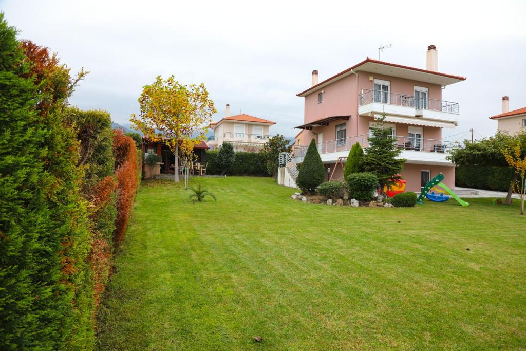 Zahrada ubytování Villa Olympus