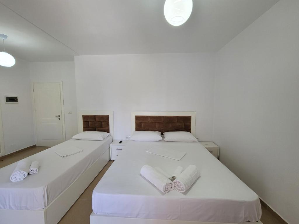 Letto o letti in una camera di Vila Geri