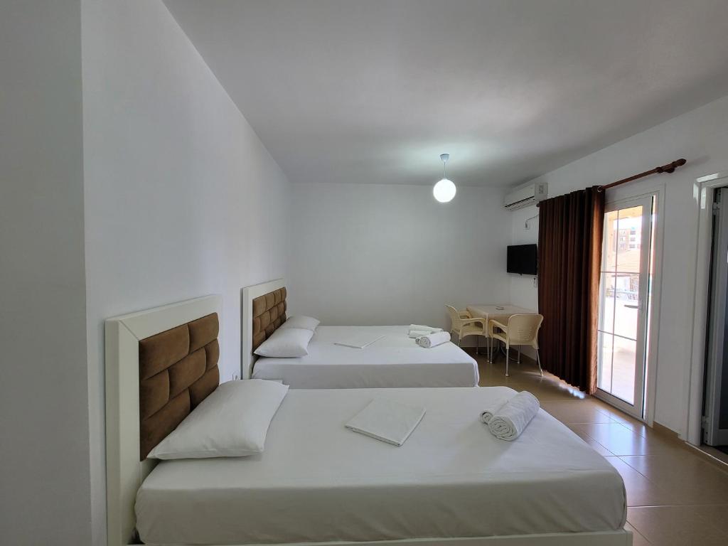 Letto o letti in una camera di Vila Geri