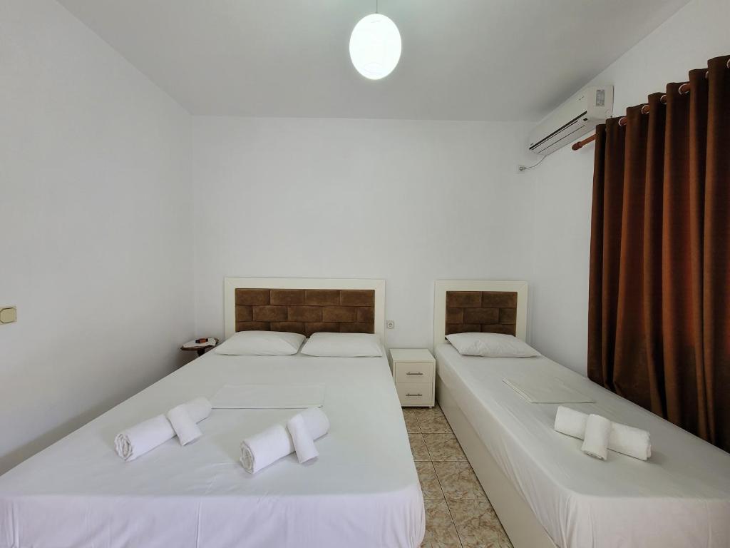 Letto o letti in una camera di Vila Geri