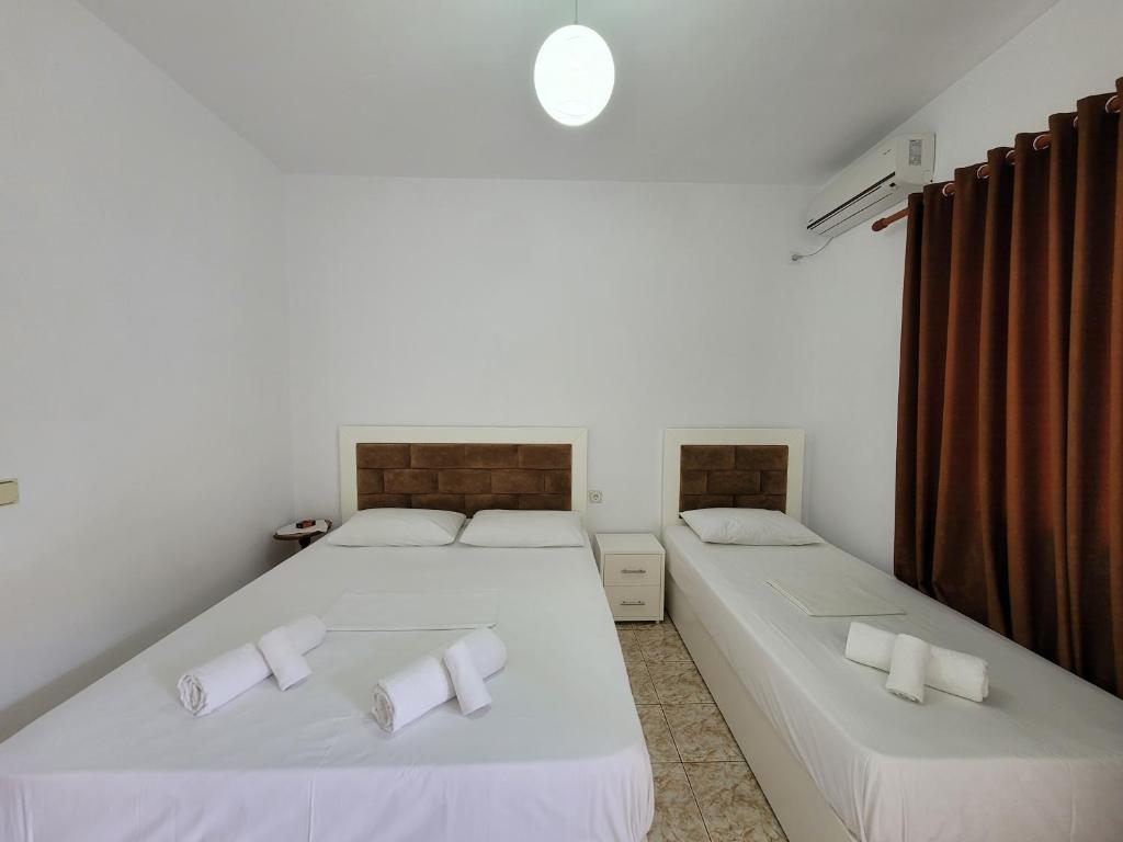 Letto o letti in una camera di Vila Geri