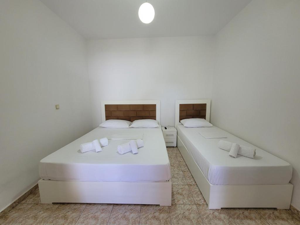 Letto o letti in una camera di Vila Geri