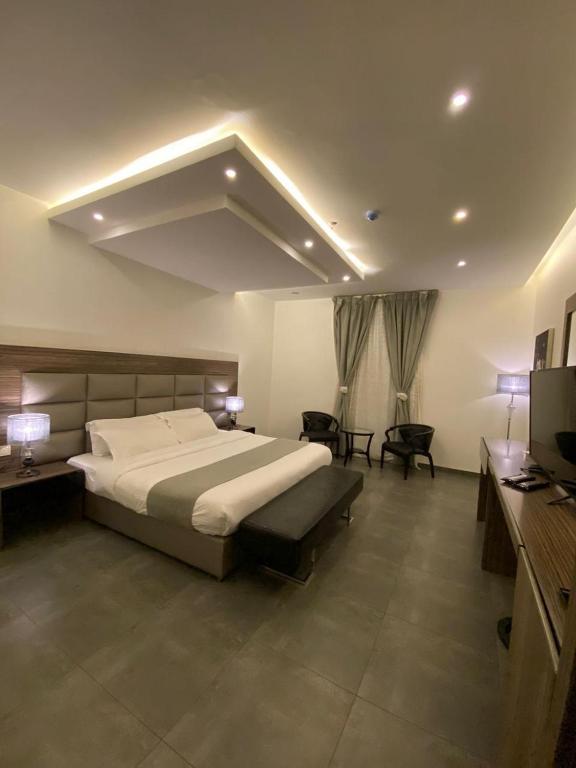 Postel nebo postele na pokoji v ubytování Arayik Resort