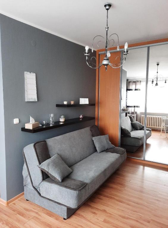 Posedenie v ubytovaní Jelitkowo Beach Apartment