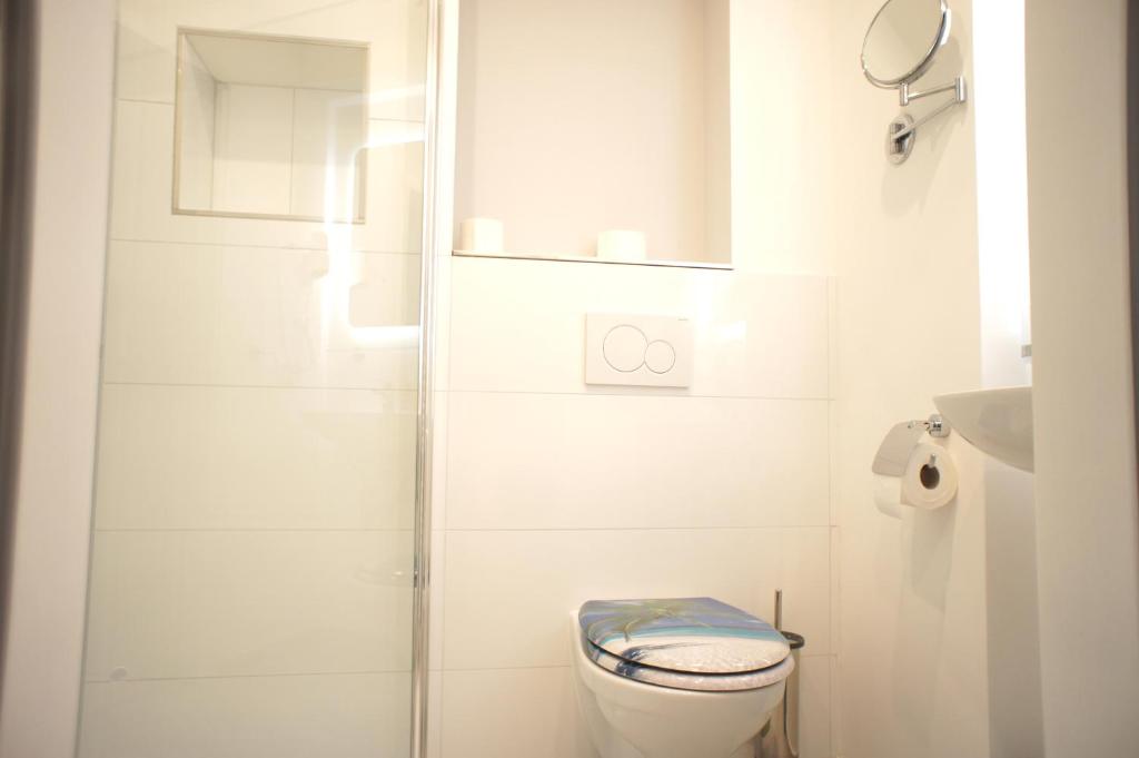 Koupelna v ubytování Hotel Böke Rheinfelden