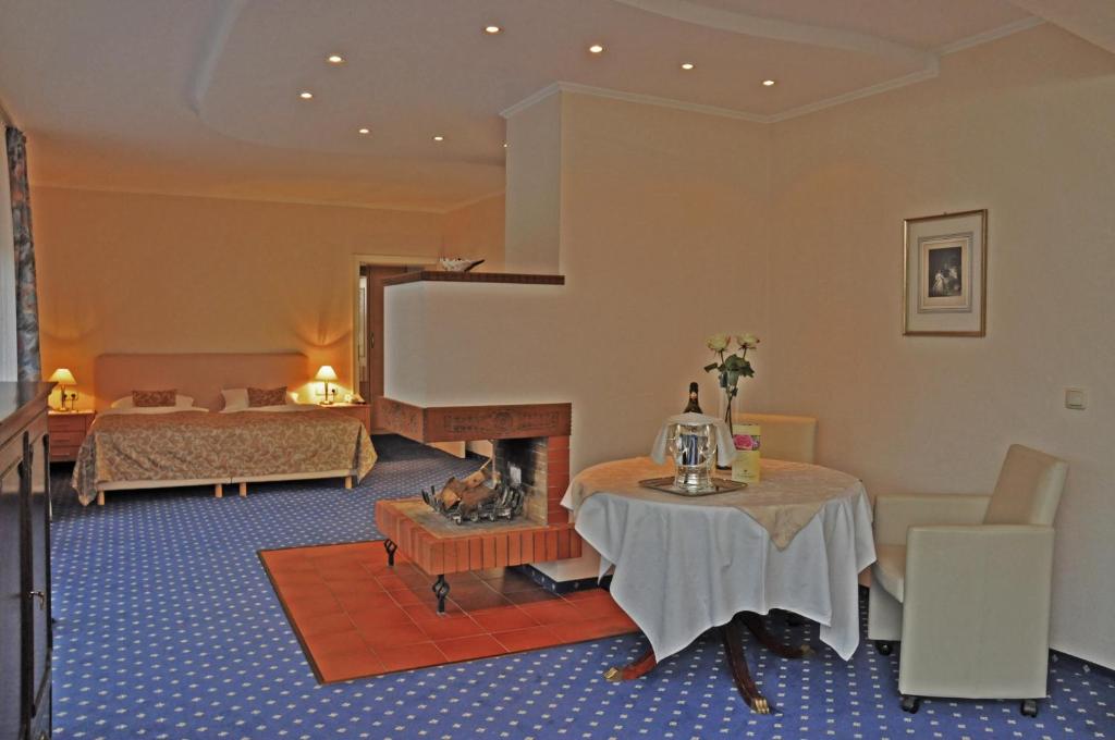 Posezení v ubytování Hotel Garni Kristinenhof
