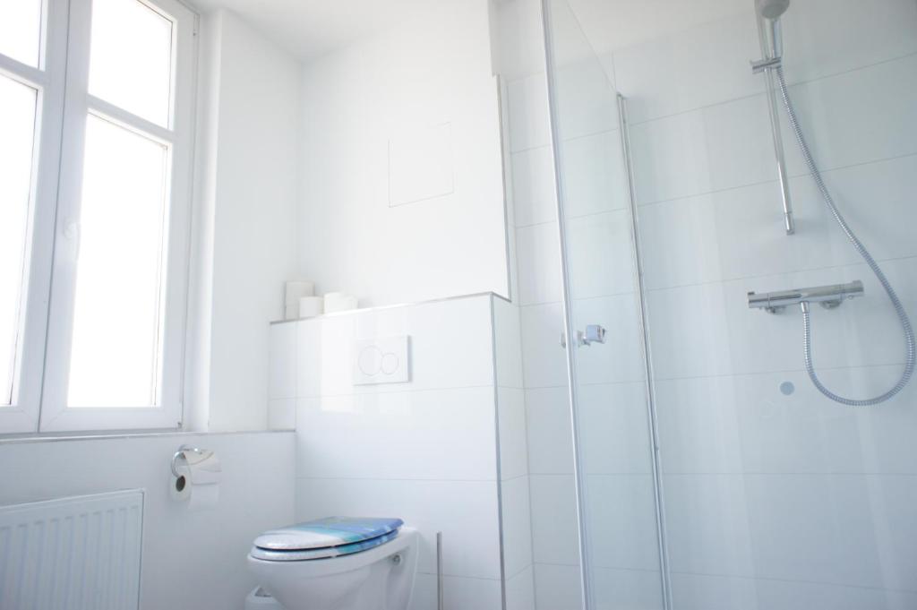 Koupelna v ubytování Hotel Böke Rheinfelden