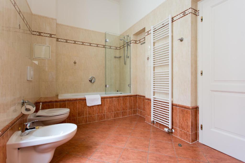 Kúpeľňa v ubytovaní Hotel Ontario