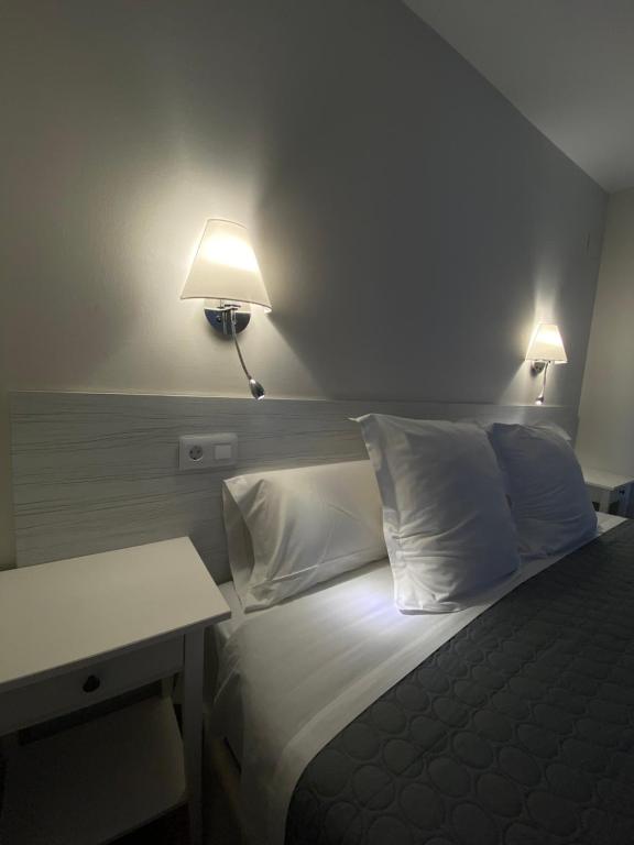Postel nebo postele na pokoji v ubytování Hotel Casa Socotor