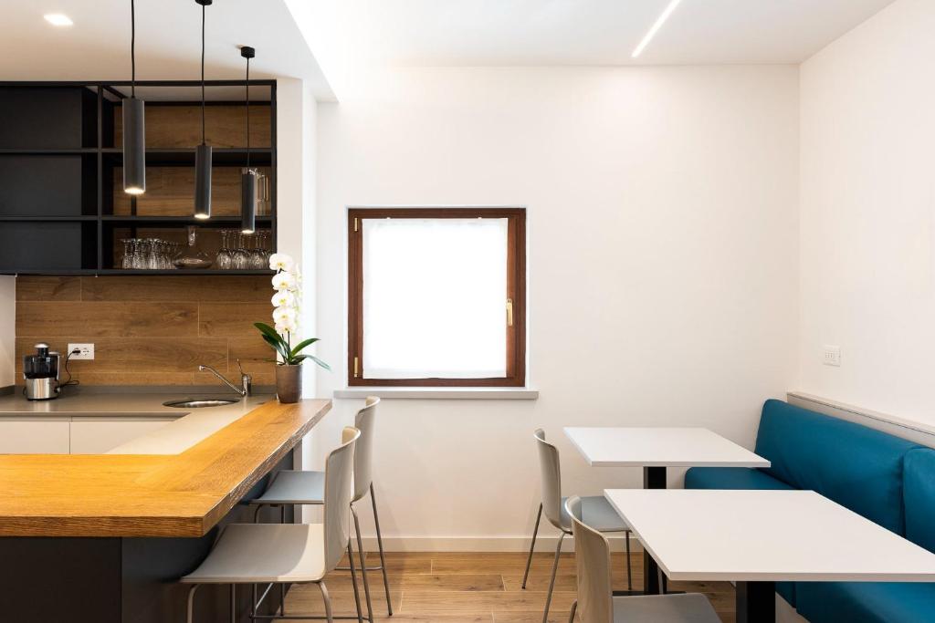 Kuchyň nebo kuchyňský kout v ubytování Casa Fullin