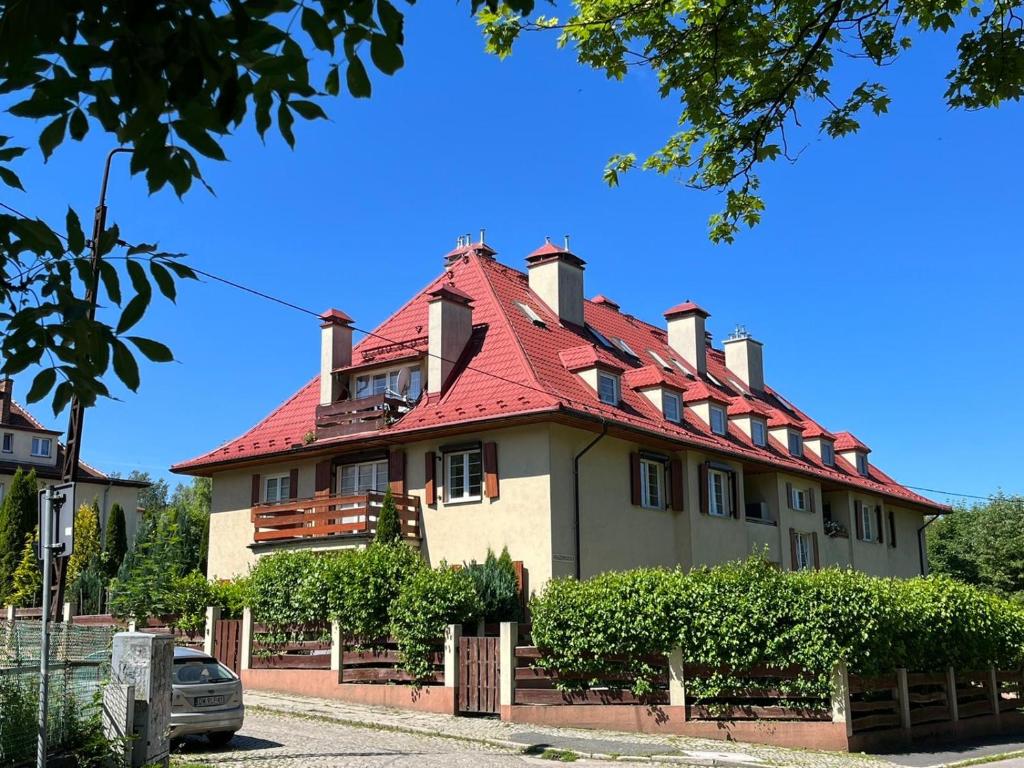 Budova, kde se apartmán nachází
