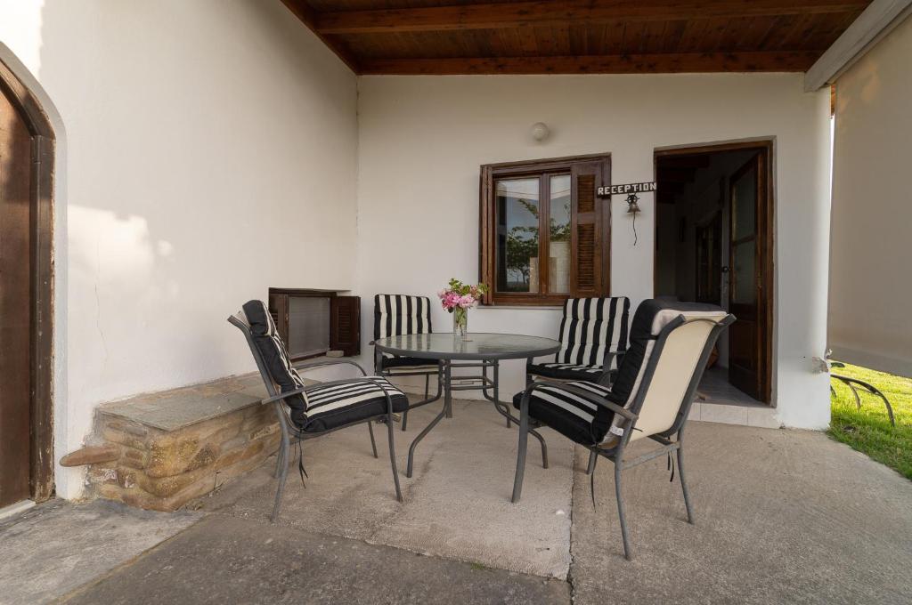Patio nebo venkovní prostory v ubytování Ilias Apartments