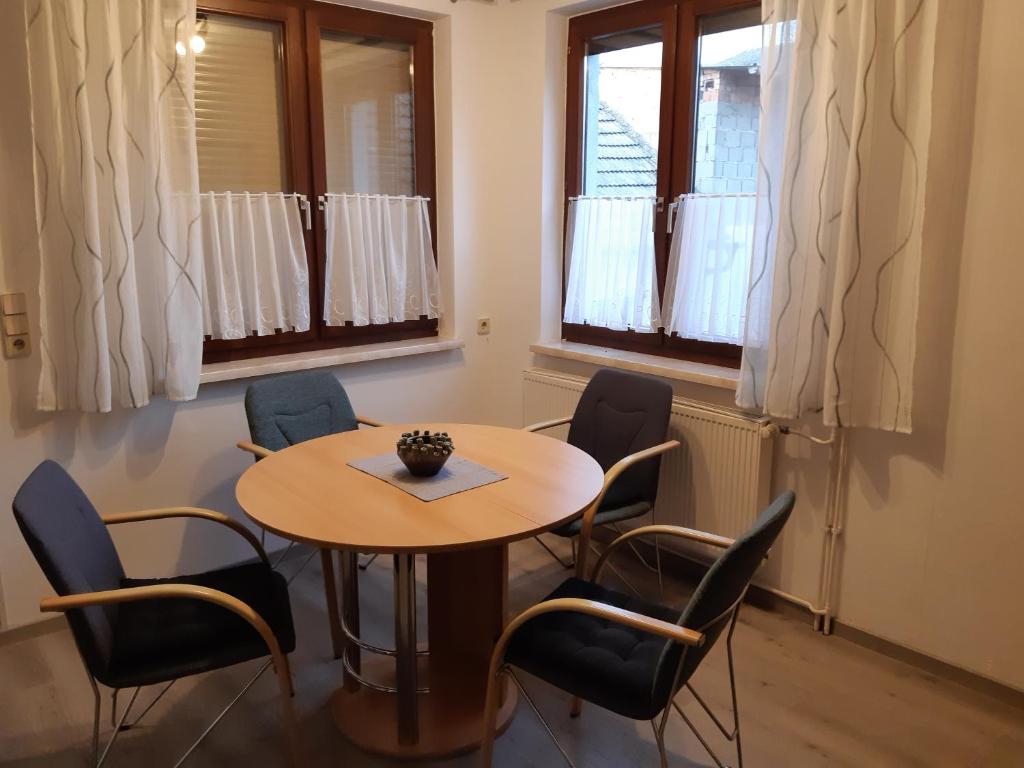 Posezení v ubytování Appartement Ferienwohnung LANG
