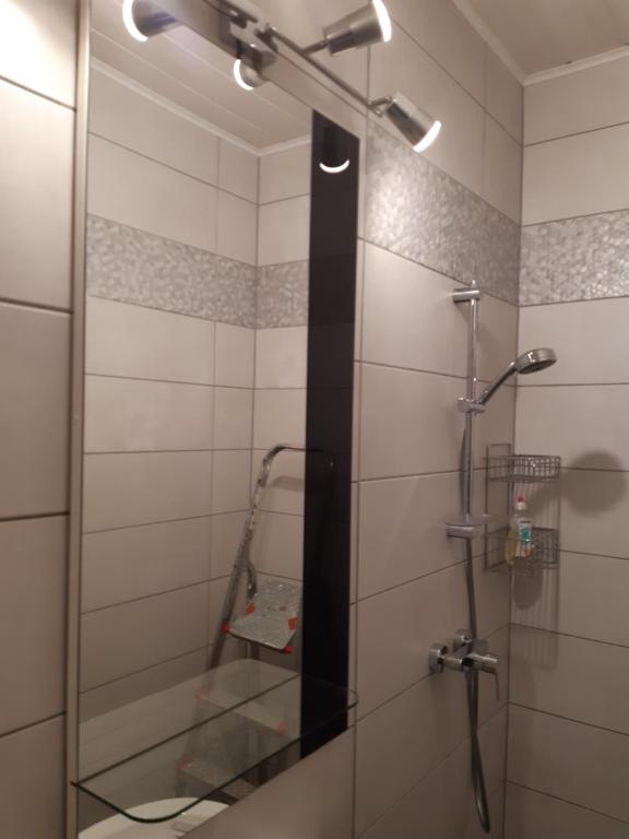 Koupelna v ubytování Appartement Ferienwohnung LANG
