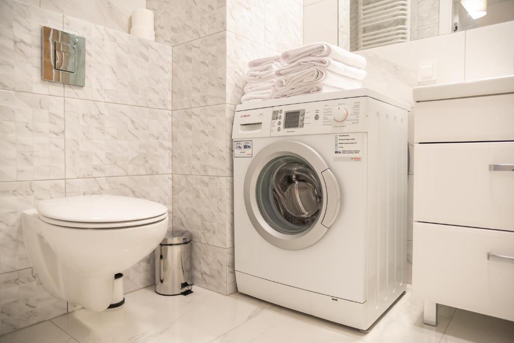 Fotografia z galérie ubytovania Saska Kępa Bright Apartament vo Varšave