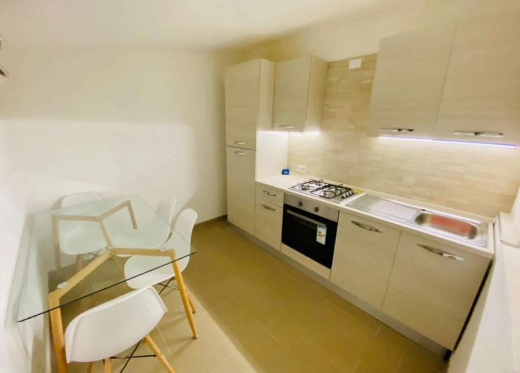Kuchyňa alebo kuchynka v ubytovaní Casa vacanza vista mare