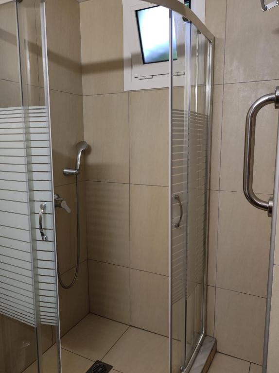 Koupelna v ubytování Hotel Ritsa