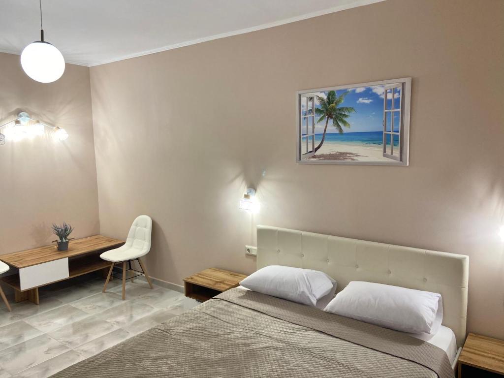 Posteľ alebo postele v izbe v ubytovaní Apartments NANA