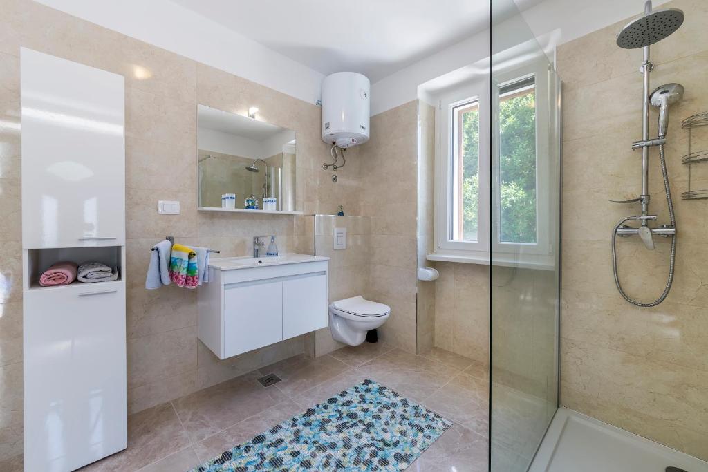 Kúpeľňa v ubytovaní Villa Ana