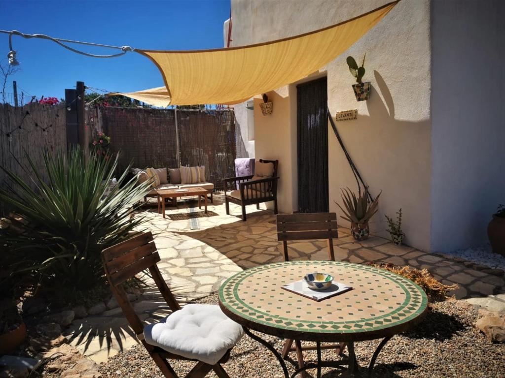 Patio nebo venkovní prostory v ubytování Cortijo La Ciclona