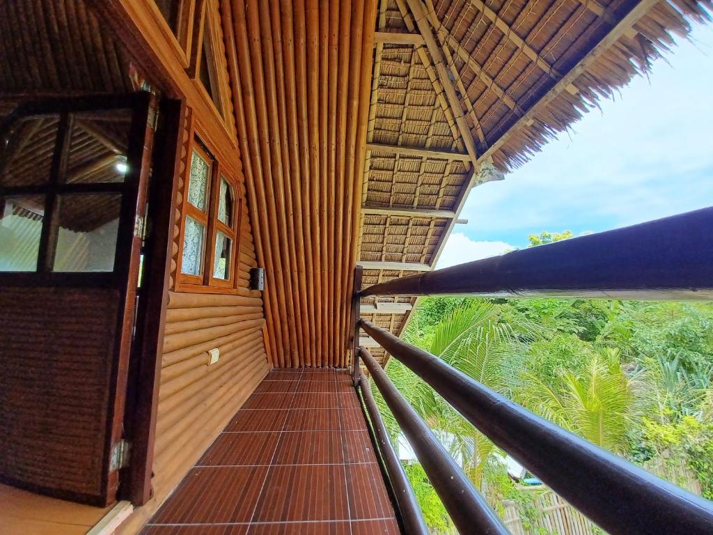 Balkón nebo terasa v ubytování Paras Inn Boracay