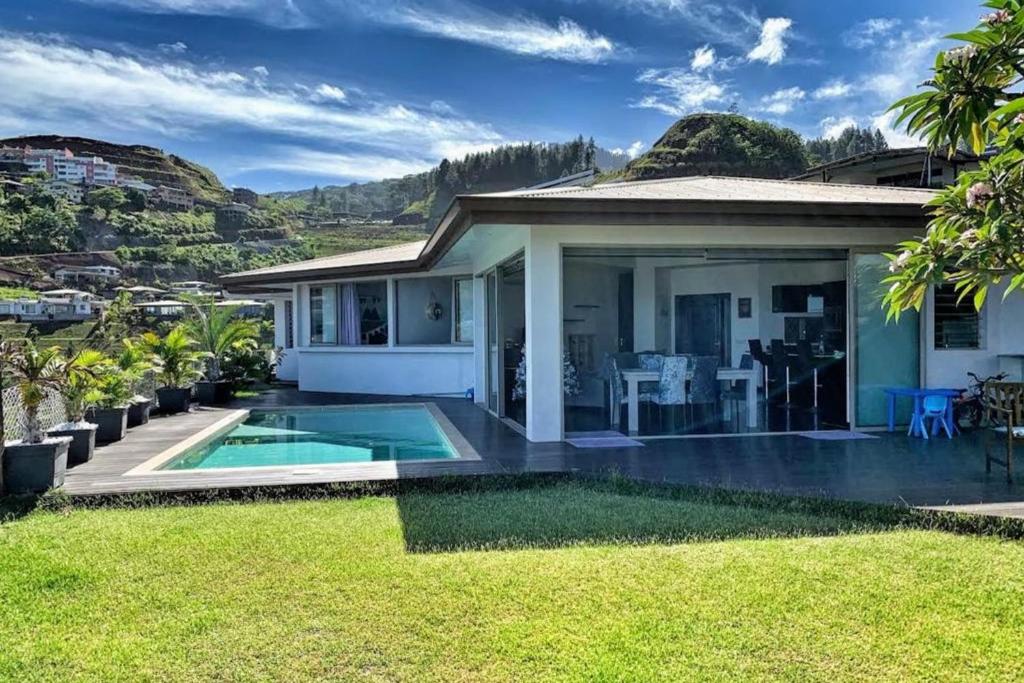 Villa Tiki PUNAAUIA vue mer - photo 8 - Tahiti, Polynésie
