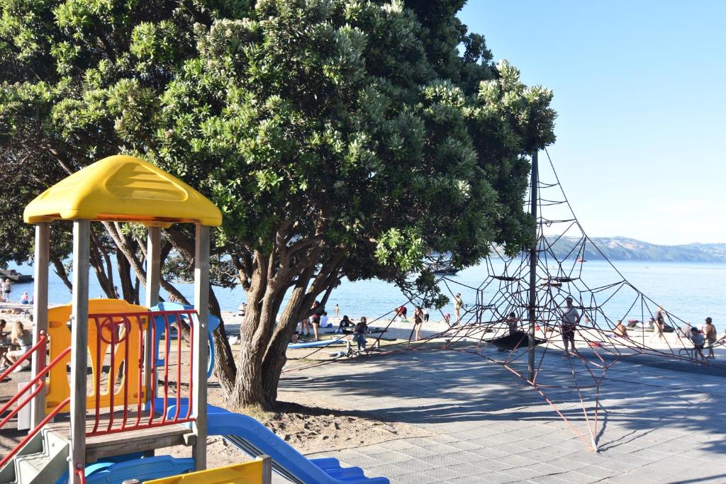 Beach house in Oriental Parade
