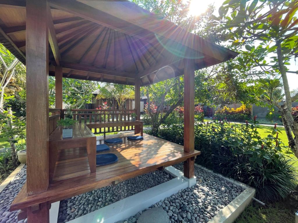 Zahrada ubytování The Valerian Villa Ubud