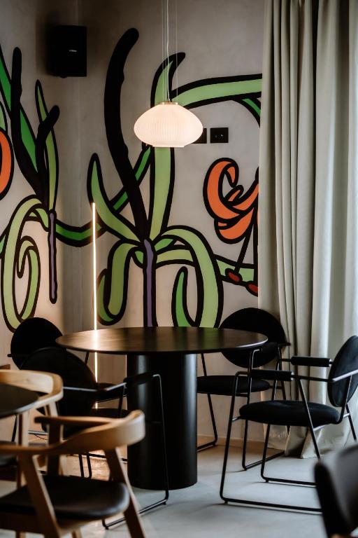 Posezení v ubytování Hotel Septembar