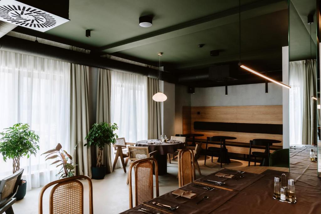 Posezení v ubytování Hotel Septembar
