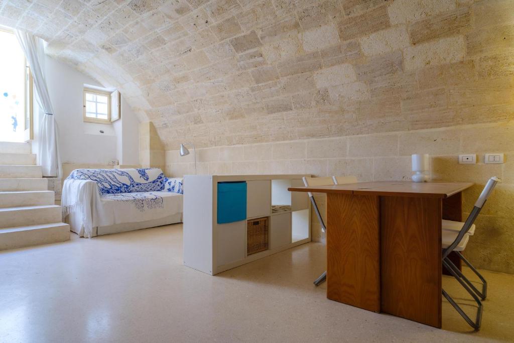 Krevet ili kreveti u jedinici u okviru objekta Casa Maruggio