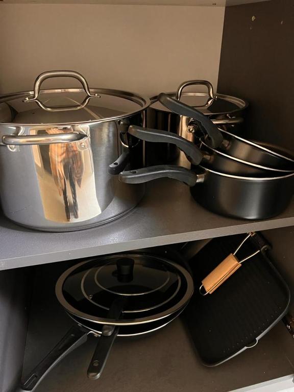 A kitchen or kitchenette at Welcome Catania