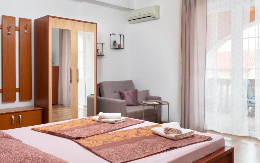 Postel nebo postele na pokoji v ubytování Marco Polo