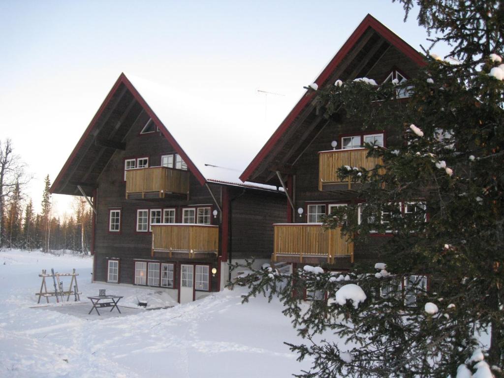 Blåbärsvägen Vacation Home en invierno