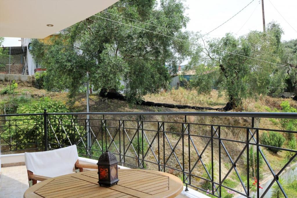 A garden outside Dafni studios no2