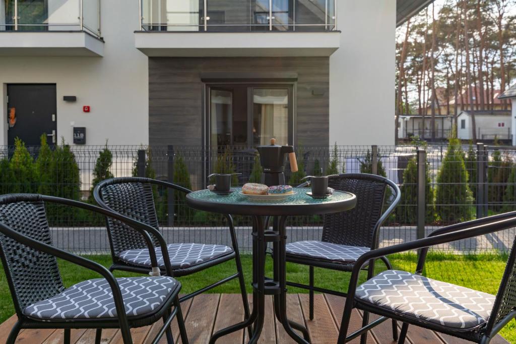 Zahrada ubytování Horizon Park Apartment by Noclegi Renters
