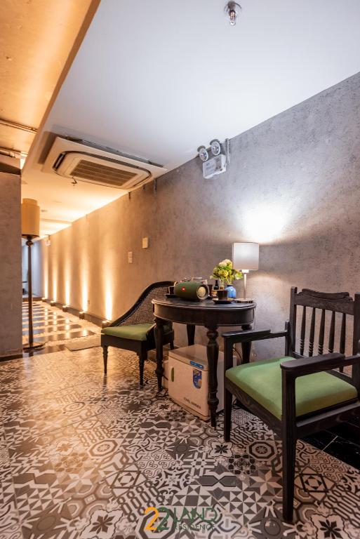 Posezení v ubytování 22Land 52 Ngo Huyen Hotel & Spa