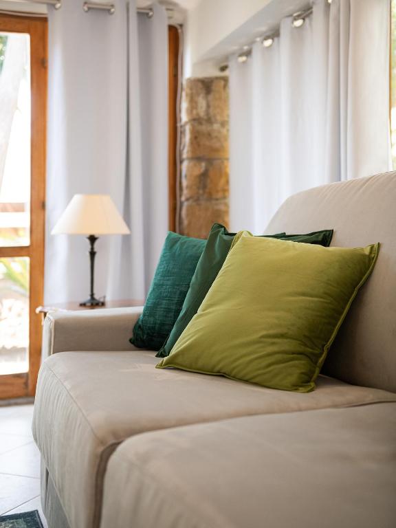 Postel nebo postele na pokoji v ubytování Villa Iole Apartment