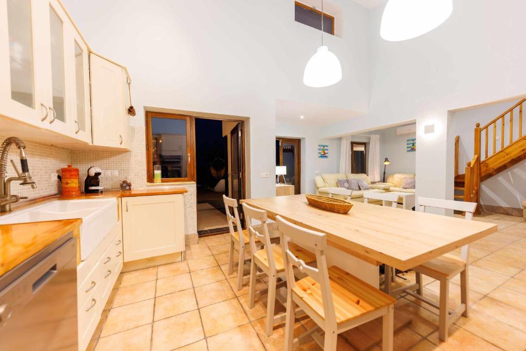 Kuchyňa alebo kuchynka v ubytovaní La Villa de los Mares