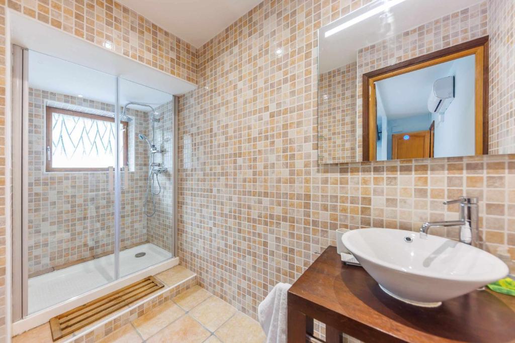 Kúpeľňa v ubytovaní La Villa de los Mares