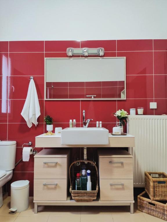 Łazienka w obiekcie Villa Filippos