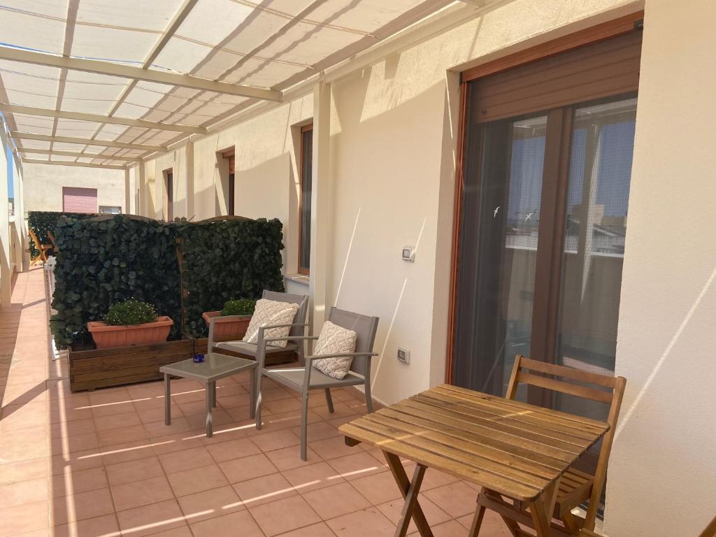 Posezení v ubytování Su Corittu Guesthouse
