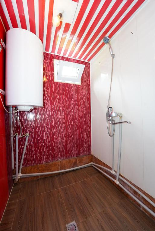 Koupelna v ubytování Guesthouse Nora