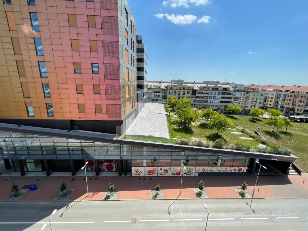 Budova, kde se apartmán nachází