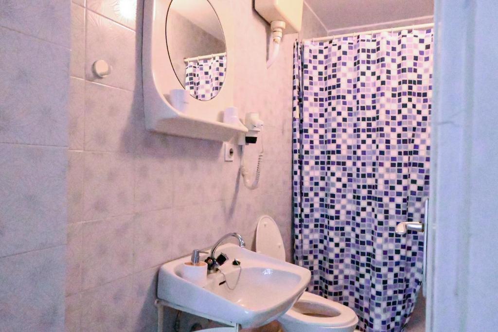 Koupelna v ubytování Guest House Ivanka
