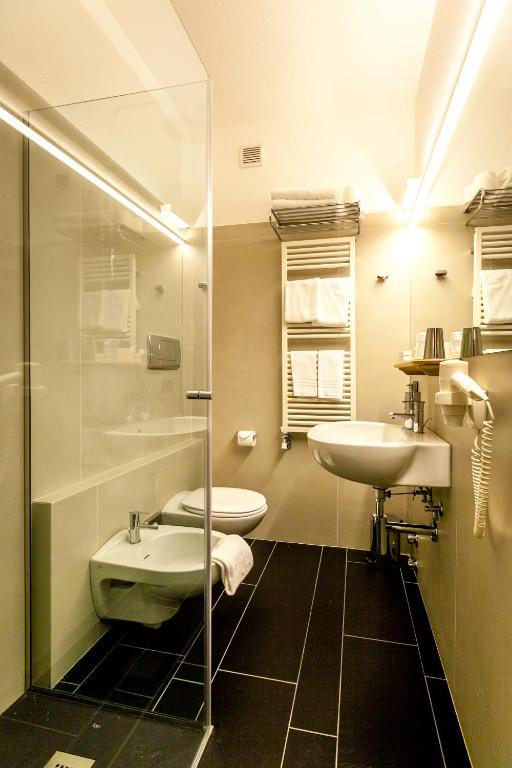 Kúpeľňa v ubytovaní Hotel Lo Scoiattolo